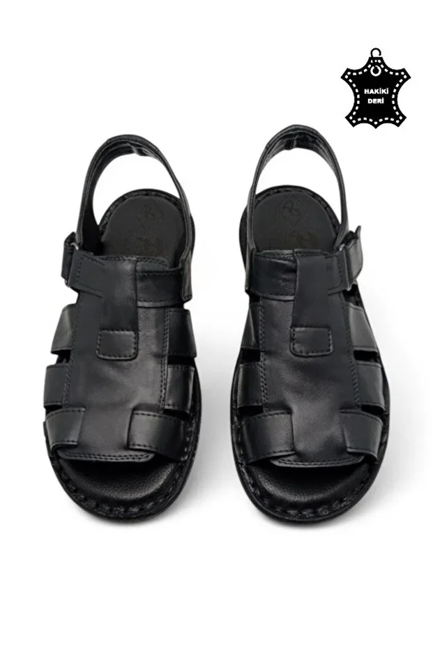 Genuine Leather Orthopedic Men's Sandal