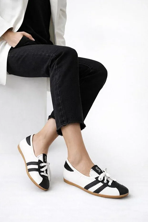 Daily Ballet Flats | Lace-up Sports Daily Ballet Flats Shoes | Home Office Outdoor Women's Ballet Flats