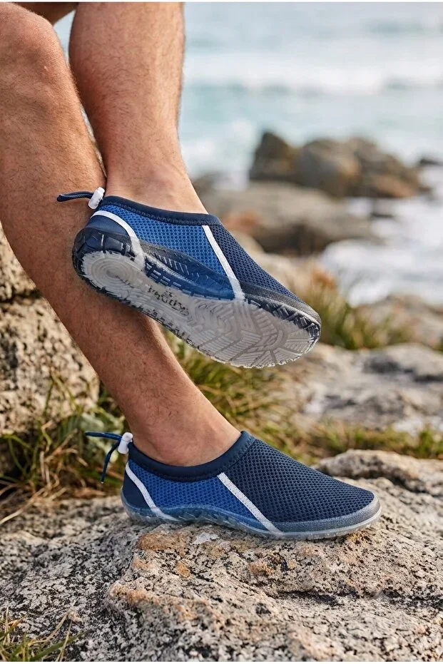 BEACH-70 Unisex Aqua Water Shoes Water Resistant Non-Slip Sole Surf Pool Beach Shoes