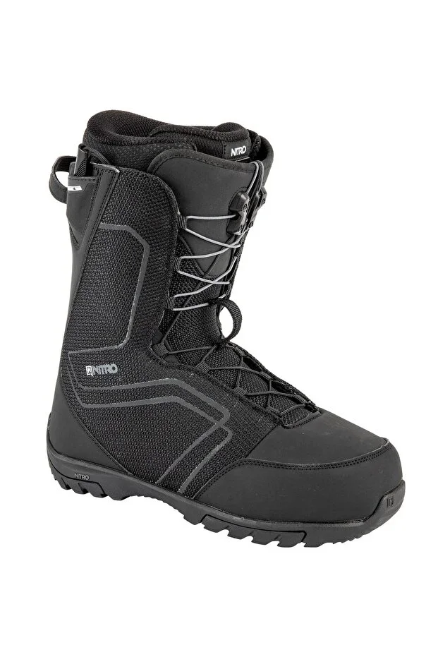 Sentinel TLS Black Snowboard Boots