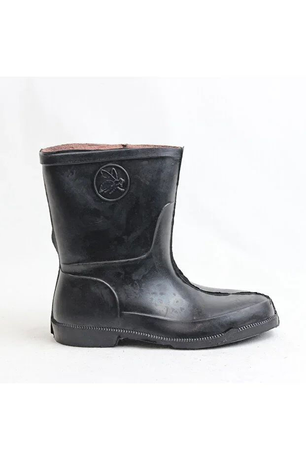 Black Baby Rubber Boot