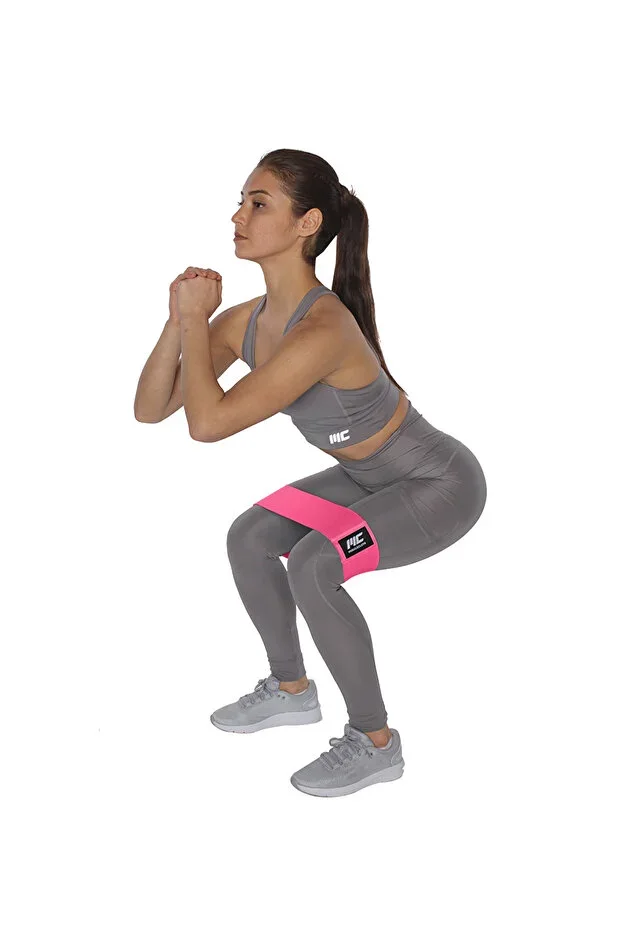 MUSCLECLOTH Loop Band Resistance Band Medium Pink