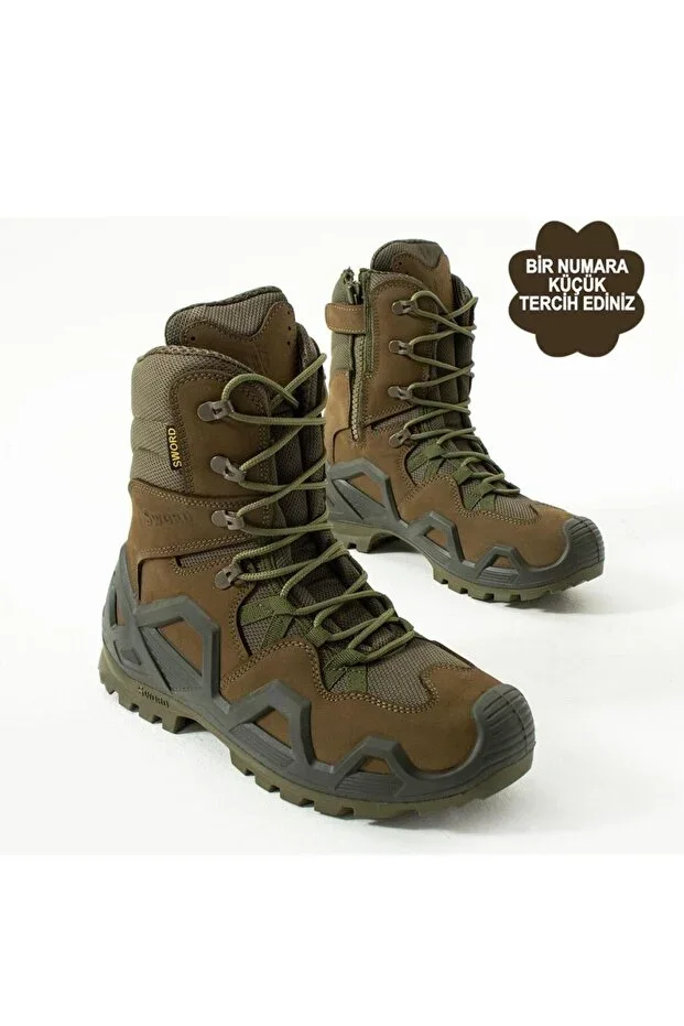 Zippered Outdoor Women's & Men's Tactical Military Boots and Posts 4 Seasons SS602