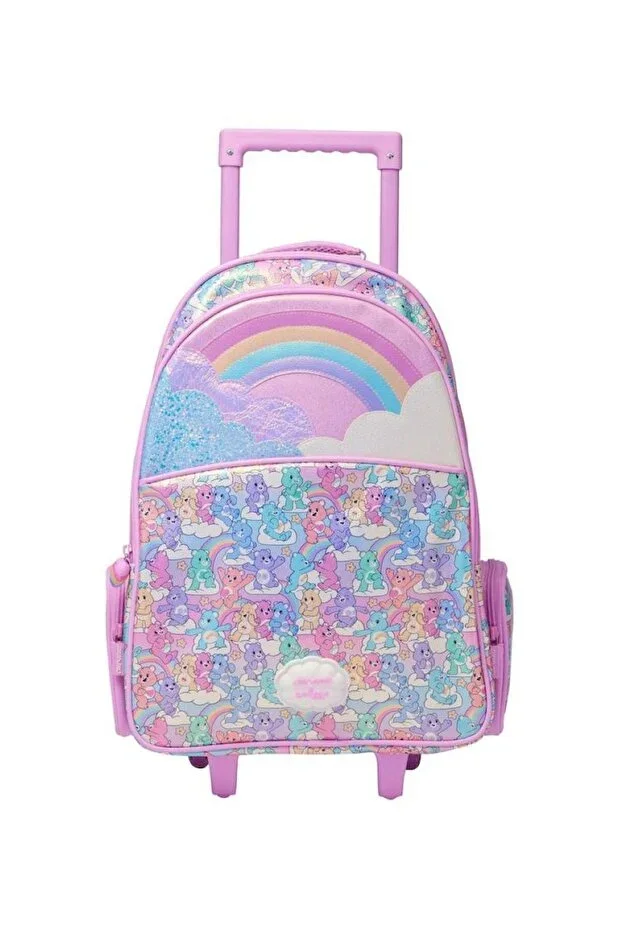 Care Bears Trolley Backpack With Light Up Wheels