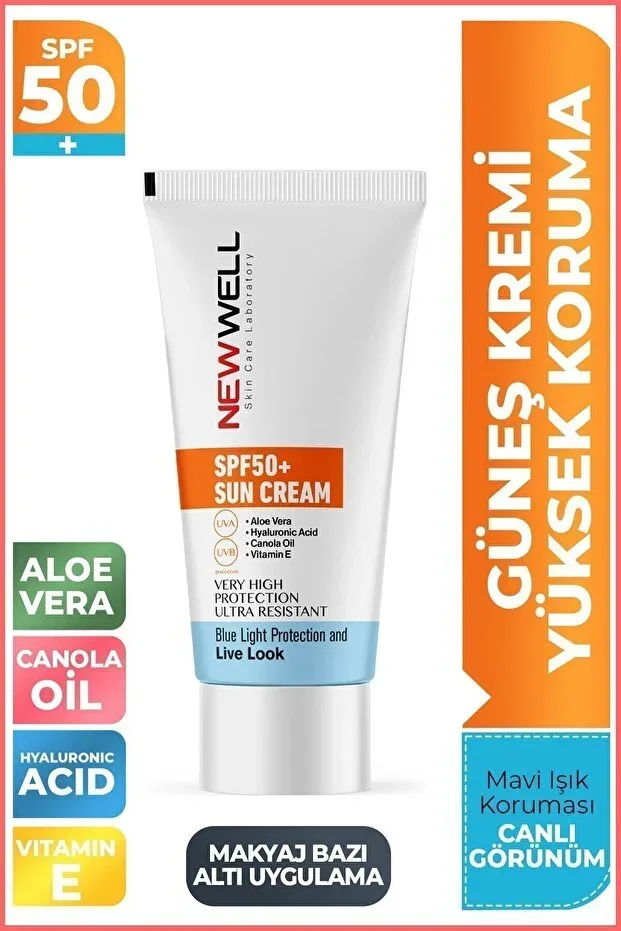 Sunscreen High Protection Spf 50+ Aloe Vera