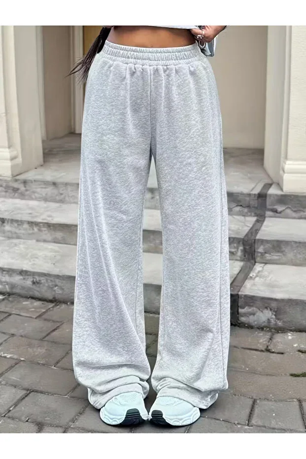 Girls Wide Leg Sweatpants