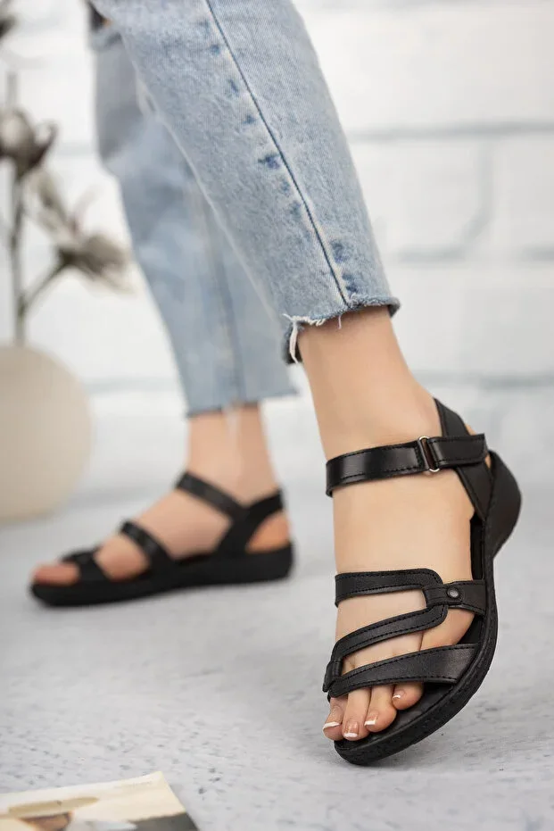 Sonia Anatomical Orthopedic Ultra Comfort Comfortable Sole Strapped Women's Sandal