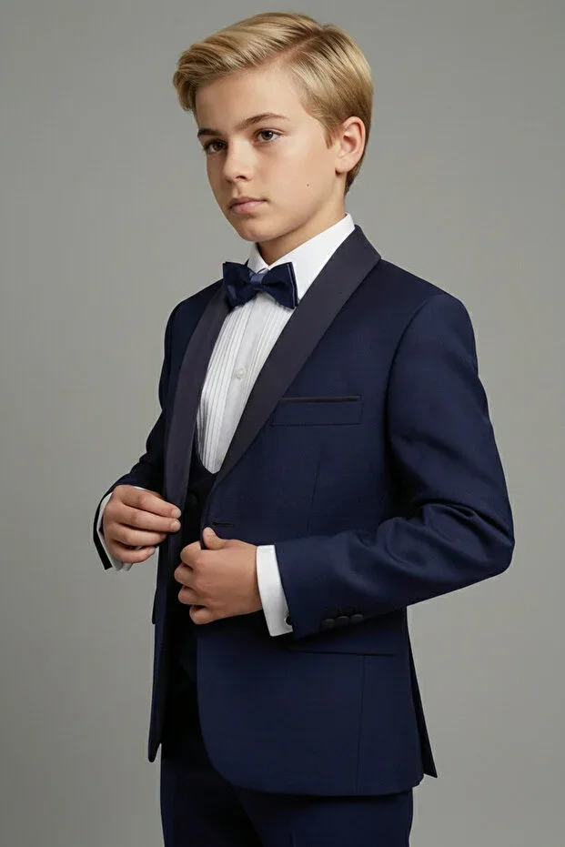 Boys' Tuxedo Suit Slim Fit / Without Shirt