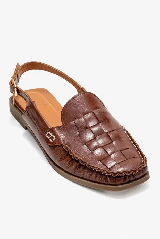 Clifford Women's Genuine Leather Sandal Tab