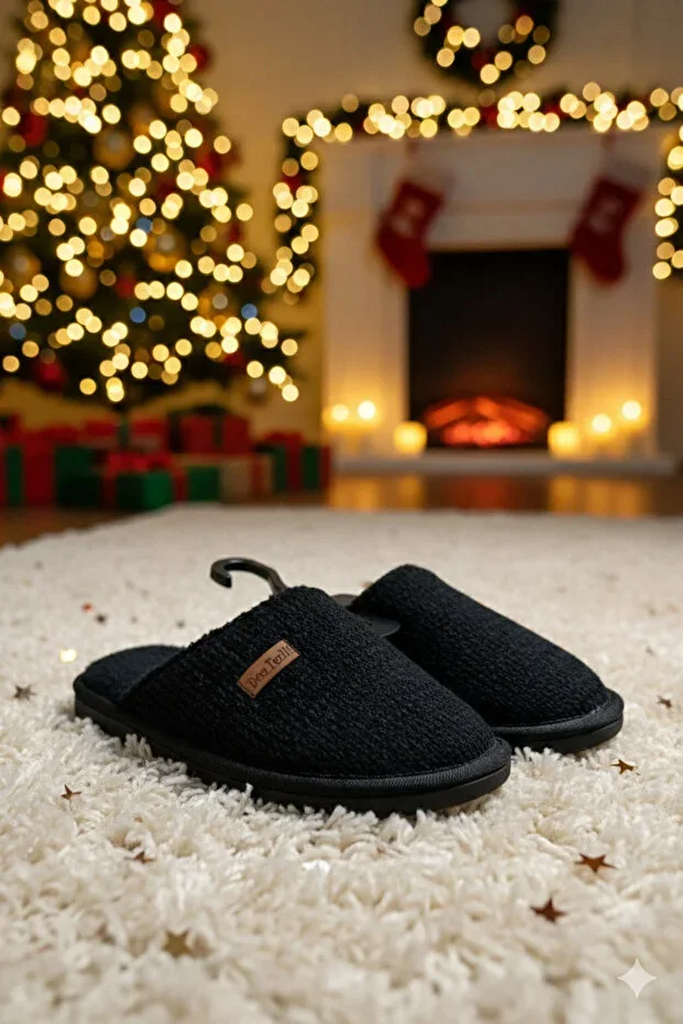 Men's Plush Warm Soft Indoor Slippers | Slippers |