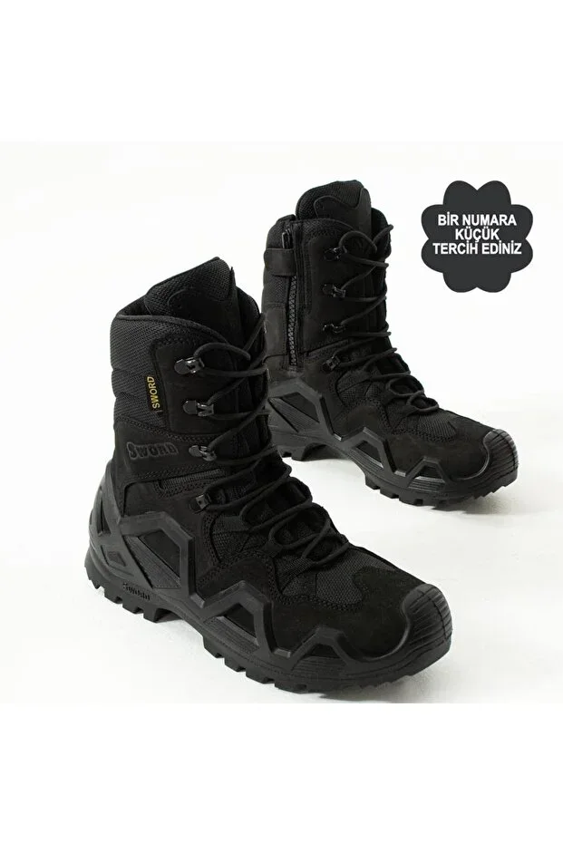 Zippered Outdoor Women's & Men's Tactical Military Boots and Posts 4 Seasons SS602
