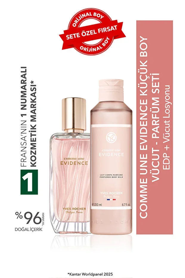 Comme Une Evidence Small Size Body - Perfume Set