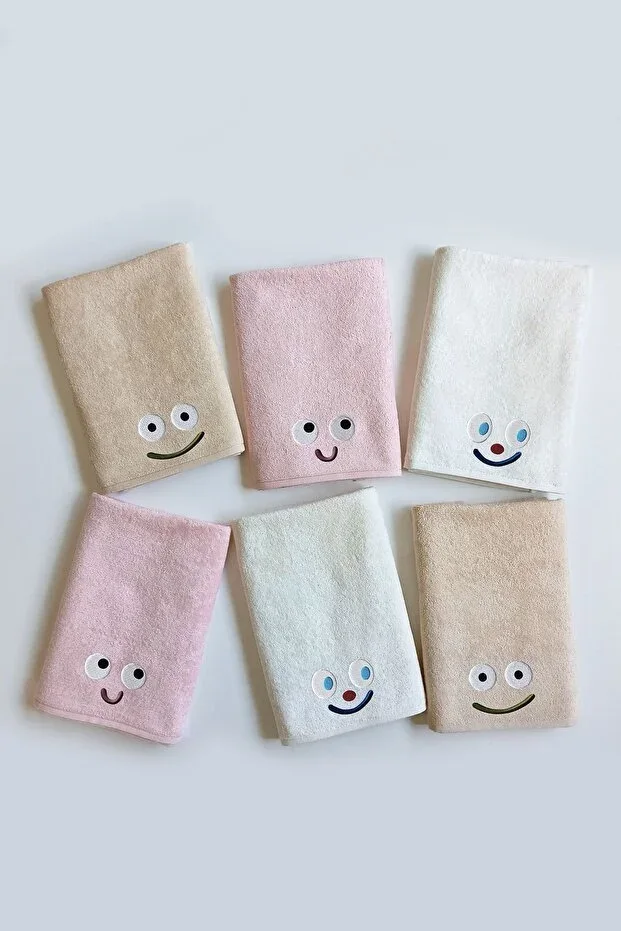 30x50cm 6 Piece Hand Towel | Face Towel | Kitchen Towel