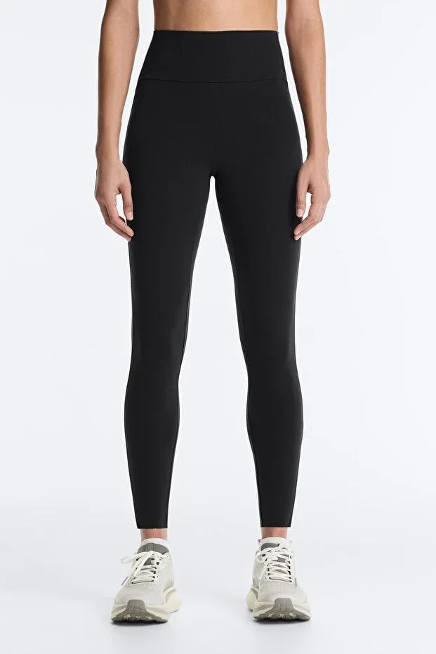 Oysho High rise Compressive core control ankle length leggings