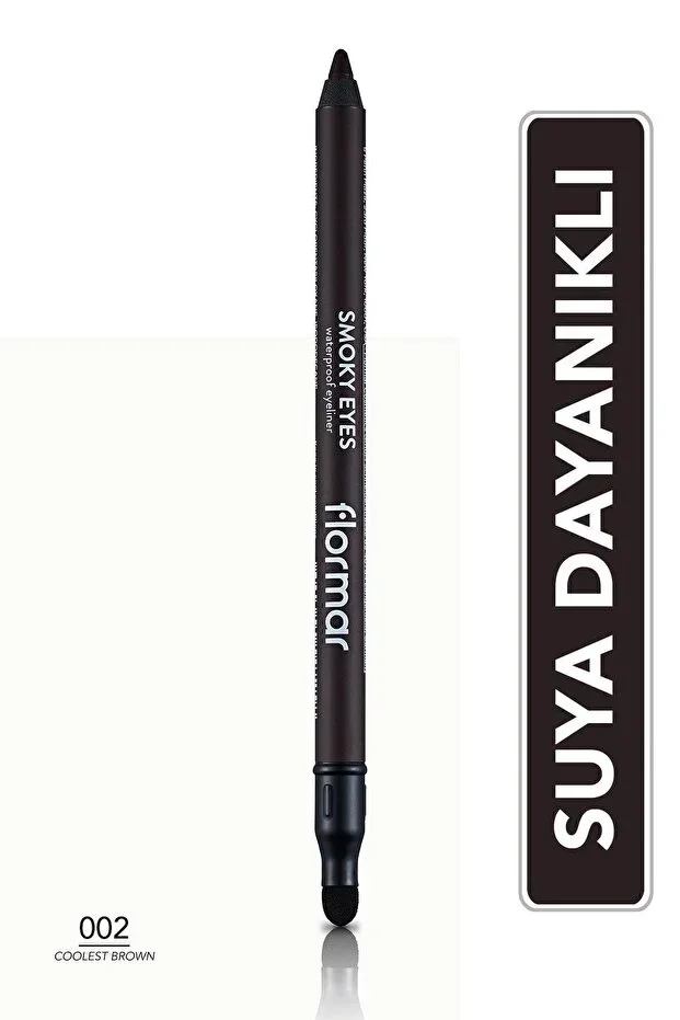 Smokey Eye Pencil (COFFEE) - Smoky Eyes Waterproof Eyeliner - 002 Coolest Brown - 8690604547258