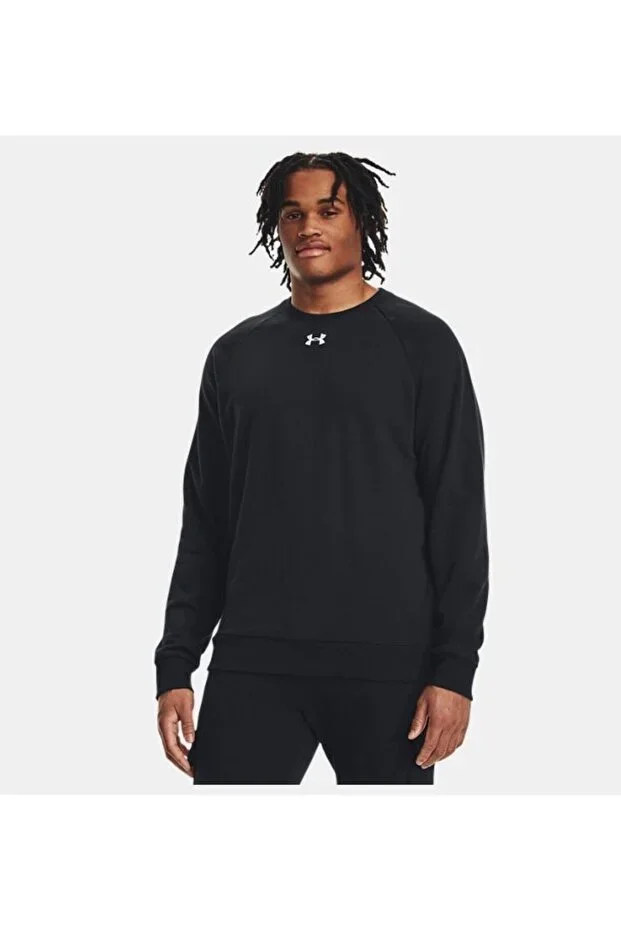 Men's UA Rival Fleece Crew 1379755-001