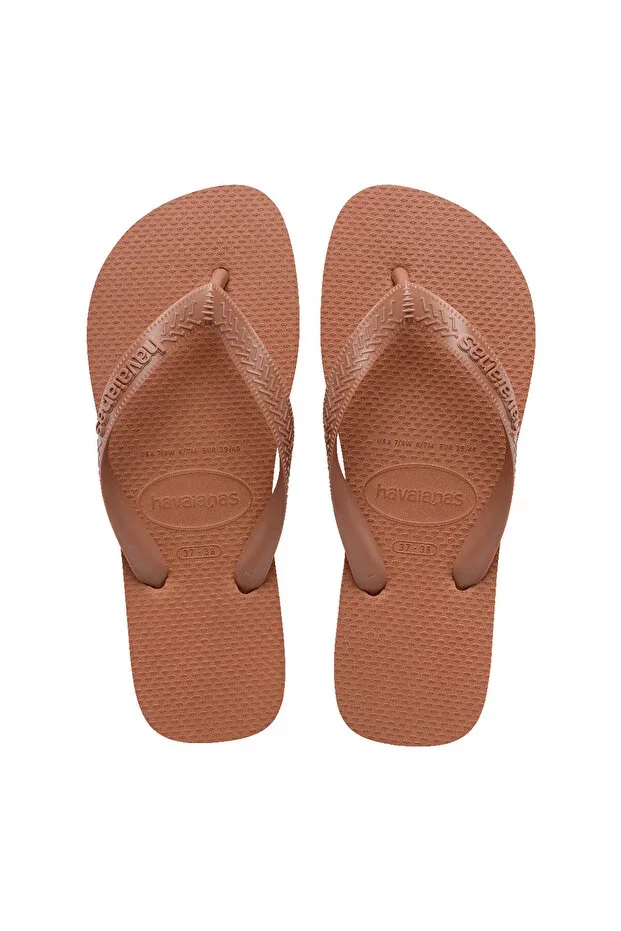Copper Women's Beach Flip-Flops TOP SENSES