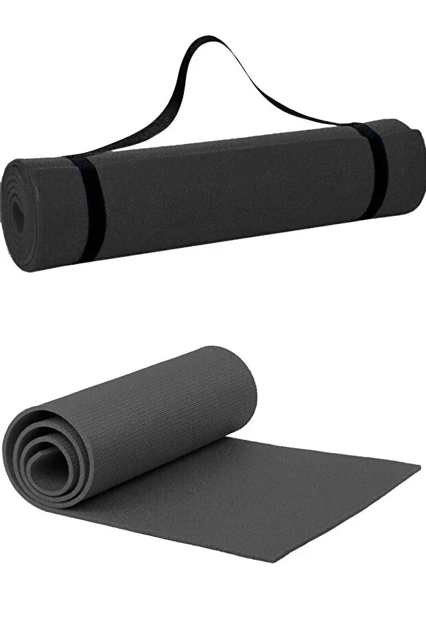 Pilates Mat Yoga Mat with Carrying Strap, Pilates Mat Yoga Mat 6 Mm Special Padding