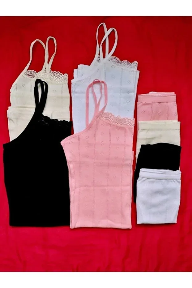 Women's Lingerie Set / Women's Undershirt / Women's Panties / 4-Piece