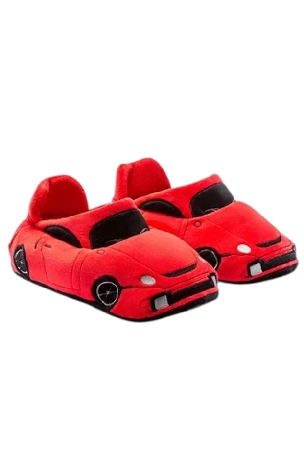 GG0519 Tw Red Animal Figure Unisex Slipper