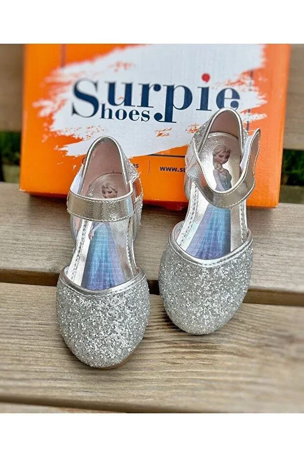 Characterful Children's Ballet Flats, Sequined Children's Ballet Flats