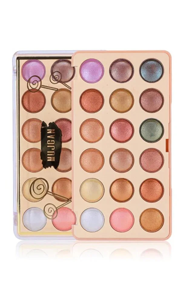 MUJGAN 18'li Hot Glow Eyeshadow Palette No 2