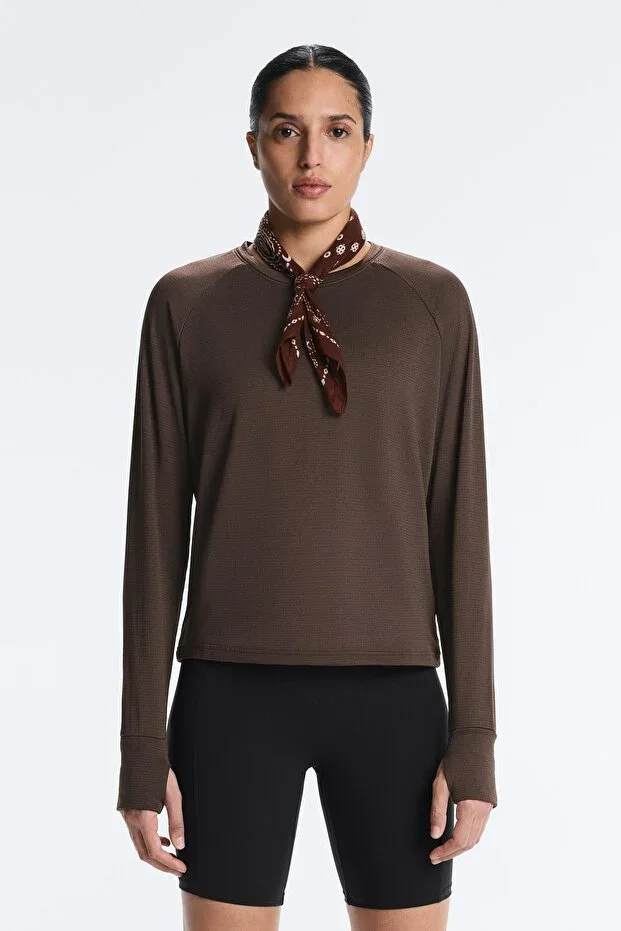 Oysho Long-sleeved technical T-shirt