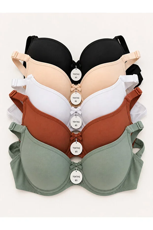 PADDED BRA 5-PIECE SET