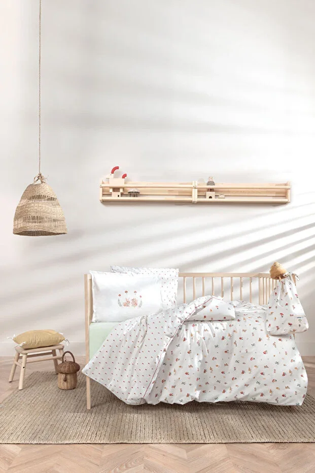 Maples Baby Organic Ranforce Duvet Cover Set - Ecru