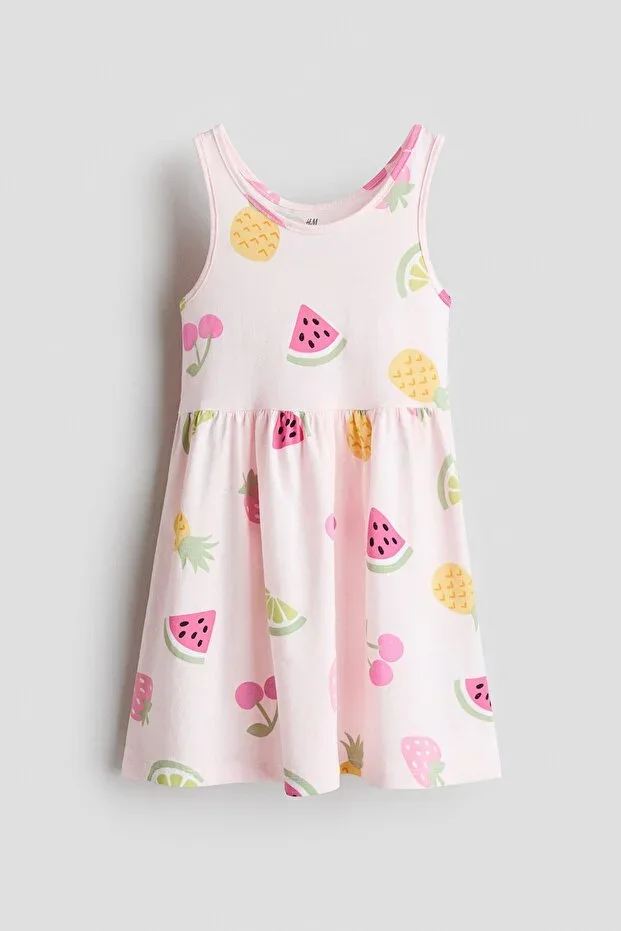 Patterned Cotton Dress