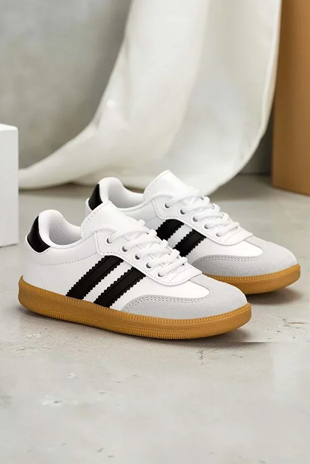 DARK SEER DS ChaCha Kids White Black Children Sneaker
