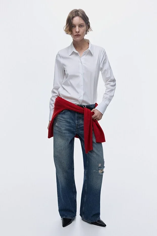 H&M Cotton Blend Shirt