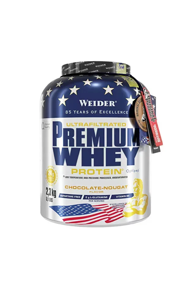 Premium Whey Protein Powder 2300 gr - Chocolate