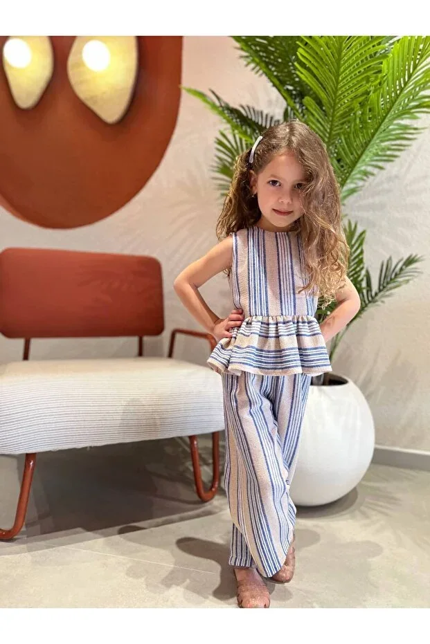 Girls' Linen Set