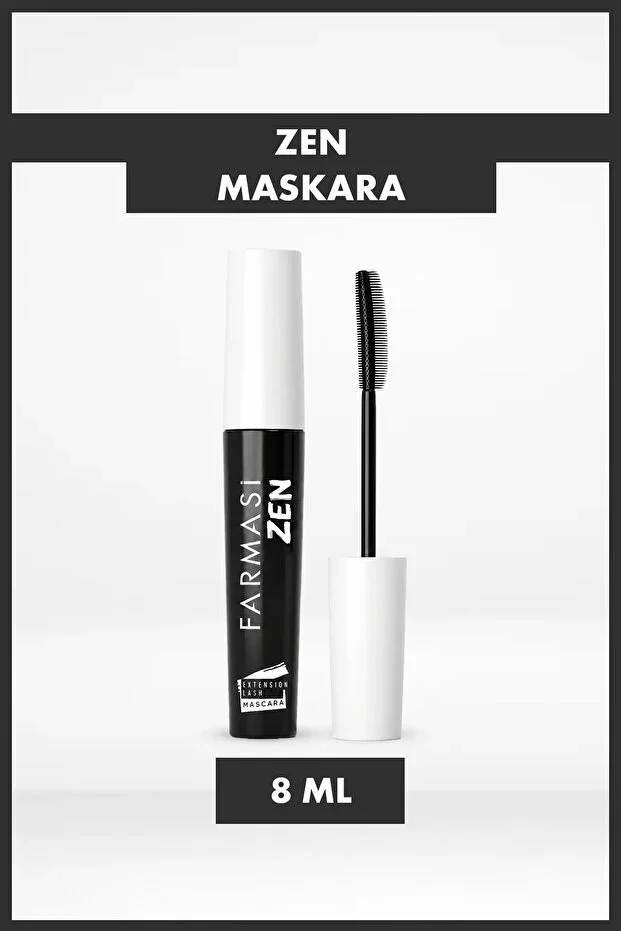 Farmasi Zen Extension Lash Defined and Volume Effect Mascara | Ultra Black