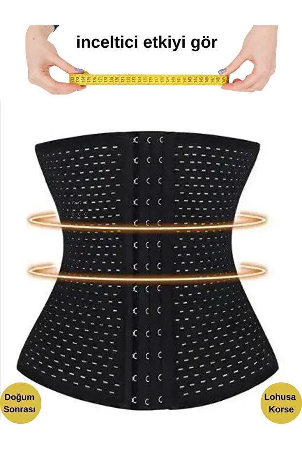 Postpartum Sagging Prevention Latex Tightening Corset