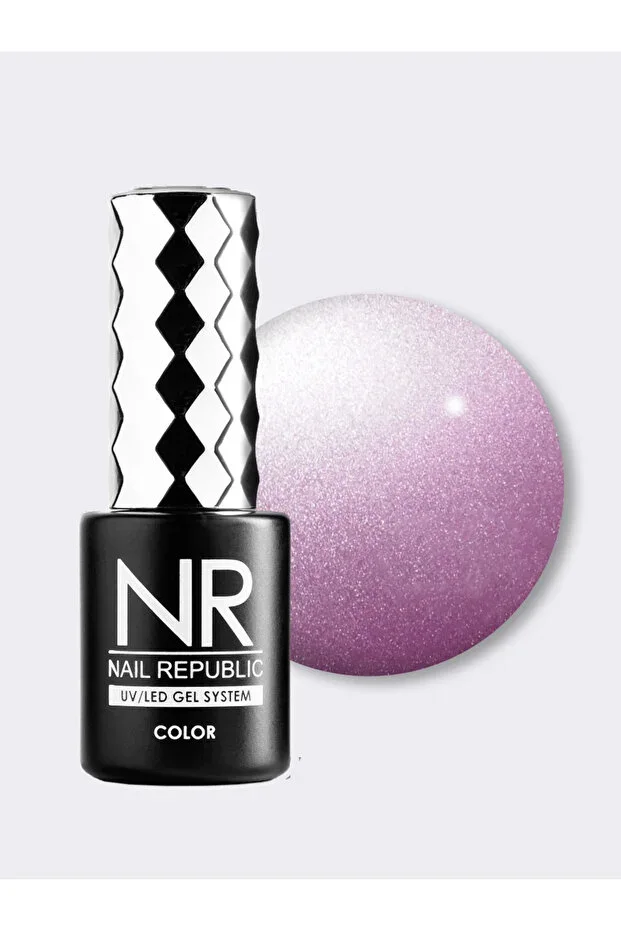 Nail Republic Permanent Gel Polish Silk Cat 116 10 ml – Shimmering Magnetic Effect, Long Lasting