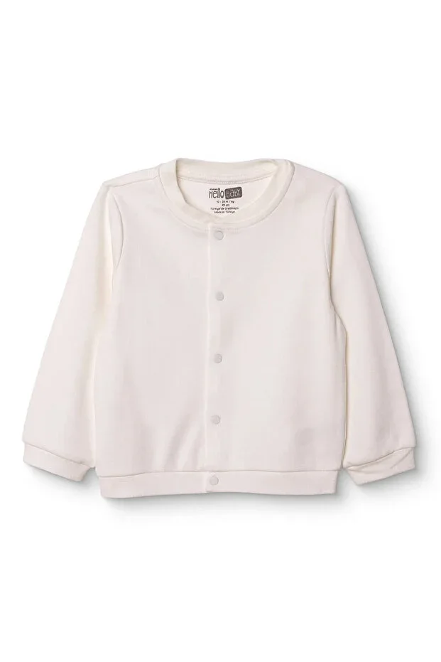 HelloBaby Boys Baby Basic Cardigan Bicycle Collar Long Sleeve