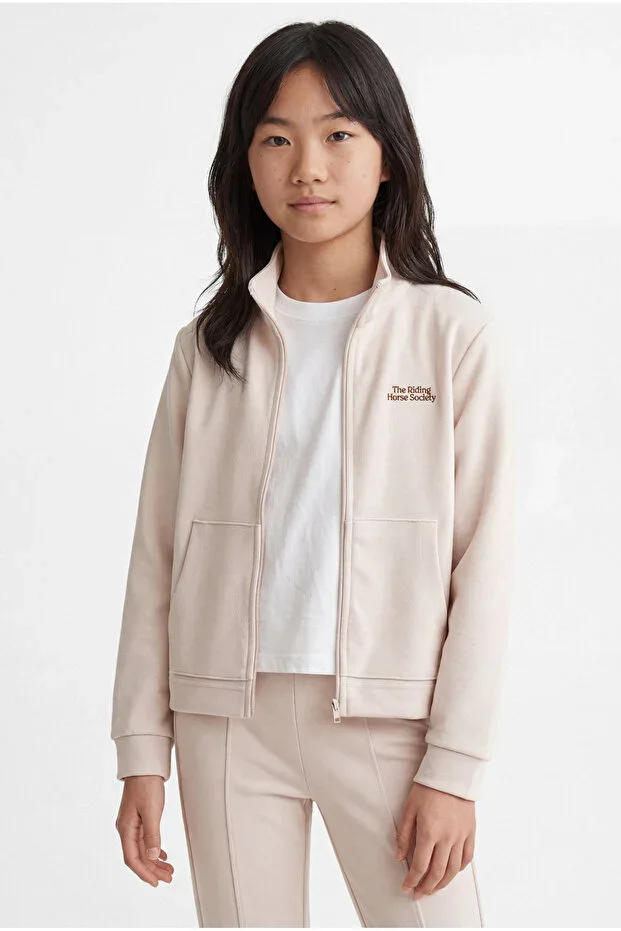 Girls' Soft Texture Sweatshirt