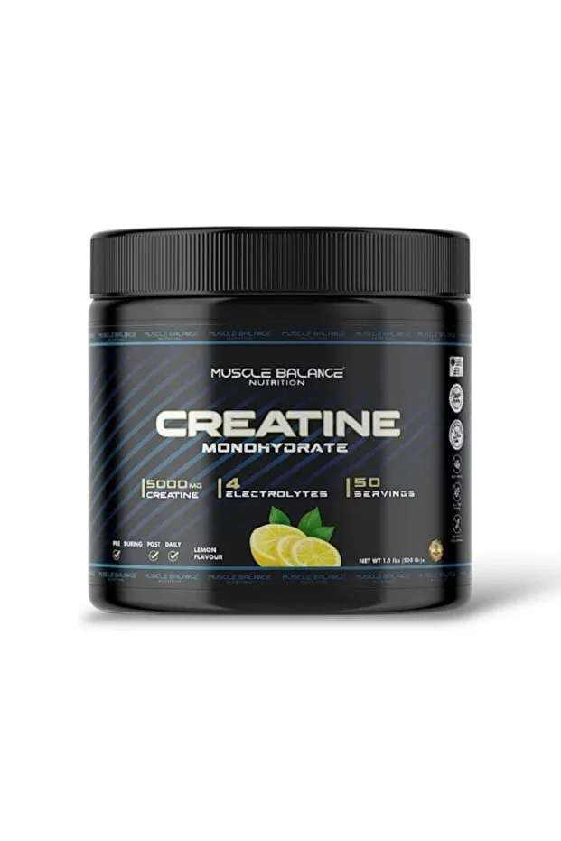 Creatine 500 Gr 50 Servis Limon