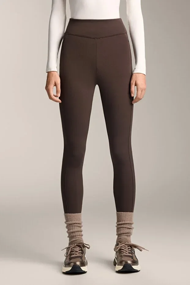 Oysho High-waisted leggings with Warm pockets at ankle height 70 cm