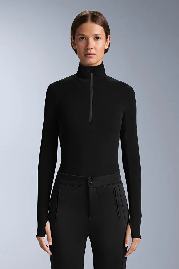 Oysho Half-Zip Base Layer T-shirt