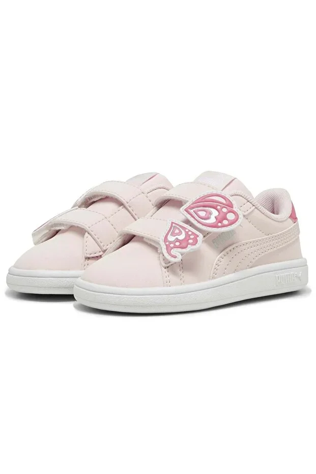 Puma Smash 3.0 Bfly V Inf 394804 Baby Orthopedic Sneakers PINK