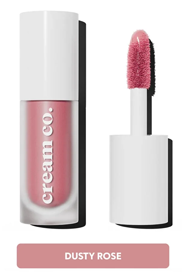 Blush Lipstick Eyeshadow Glow Tint Dusty Rose Moisturizing Makeup | Rosewood | Hyaluronic Acid Peptide