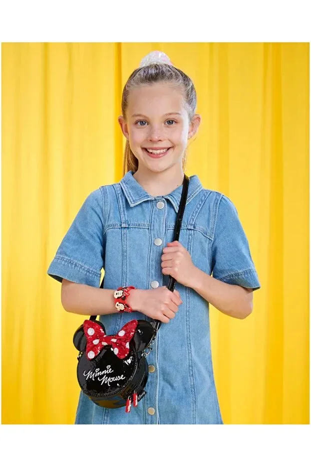 MINNIE MOUSE PATENT POSTMAN BAG