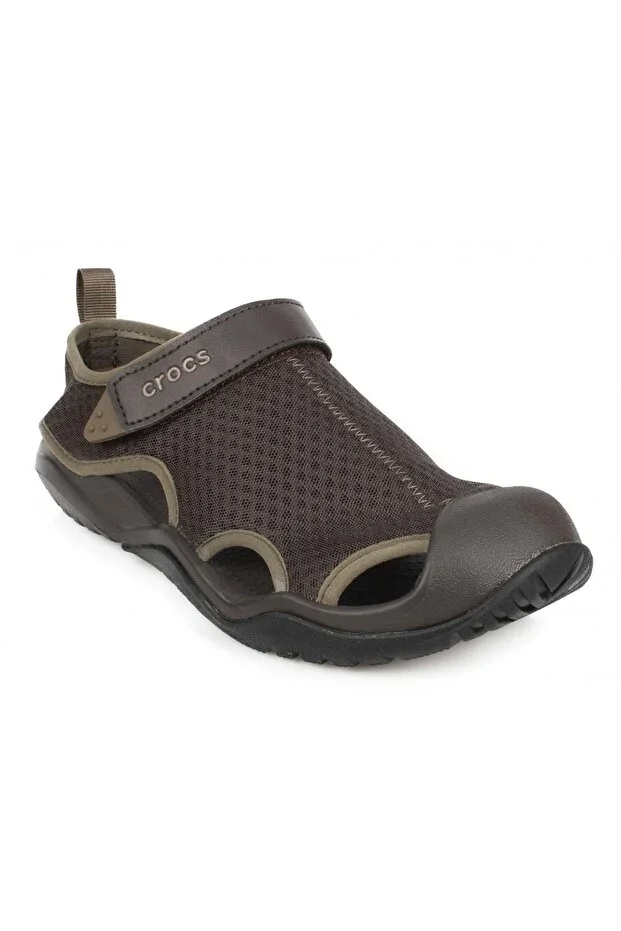 205289 Swiftwater Mesh Deck Sandal Brown Men's Slipper