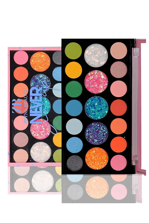 Eye Shadow Palette & Glitter Eyeshadow 19-Piece Makeup Palette