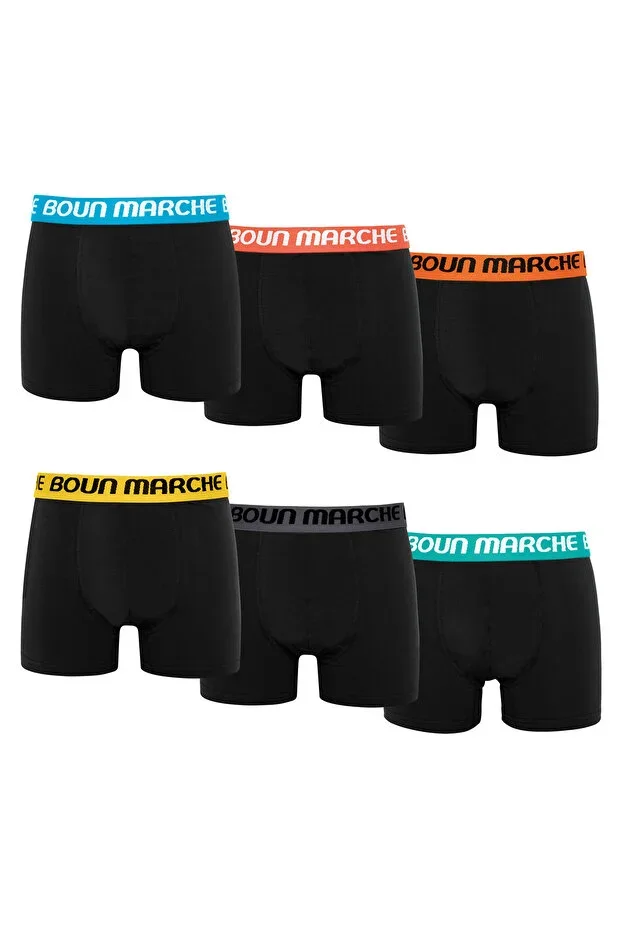 Men's Boxer Lycra Premium 6-Pack Box DANIEL