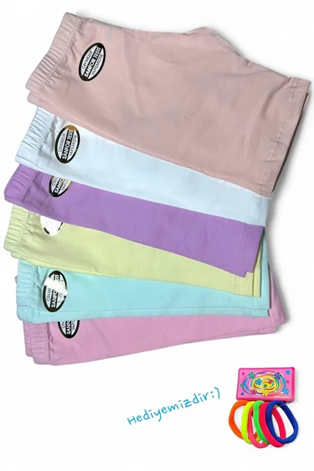 Girls Cotton Short Tights Skirt Under Knee 3-piece Dondeza-tutku Sales Store