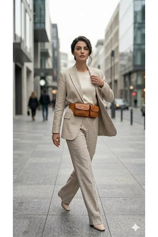 Women's Faux Leather Belt Bag